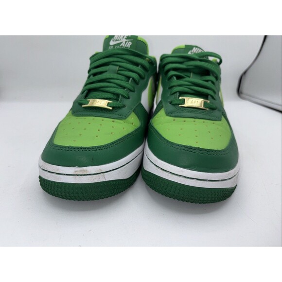 Nike Air Force 1 Low St. Patrick’s Day 2020 Size 5 Authentic Green VNDS - Picture 3 of 16